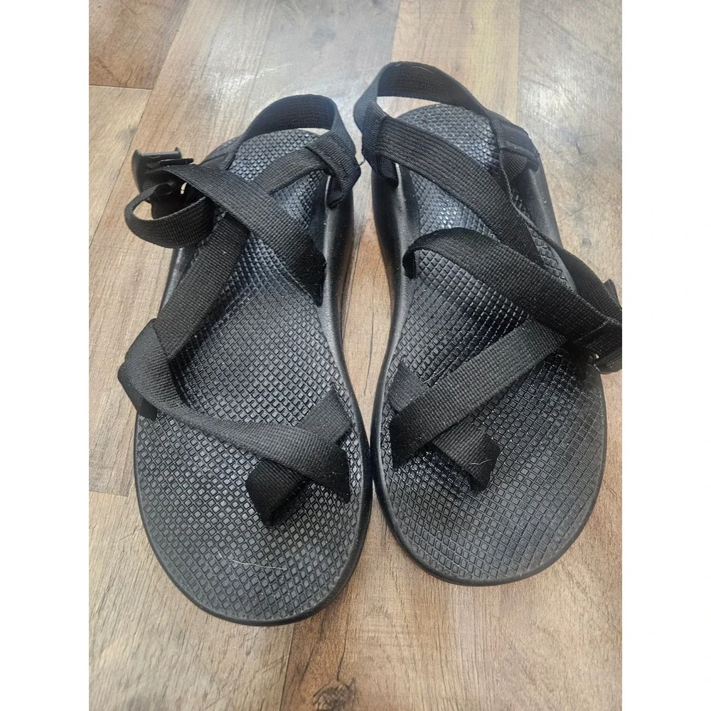 Chaco Z Cloud 2 Mens Black Sport Sandals ToeLoop Hiking Water Shoes J105427W 11W